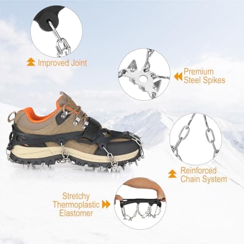 Thumbnail 2 de Yoomens Ramponcini per Scarponi 24 denti antiscivolo 🧗