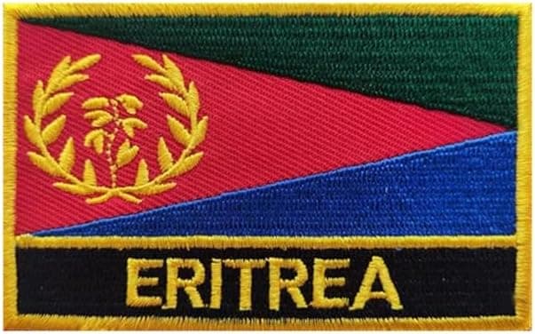 Detalle de Ysmzzmsy Eritrea Flag Patch 3x2 inch