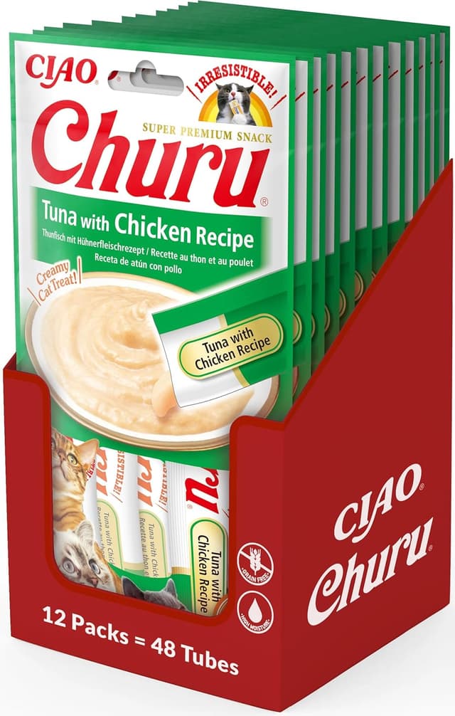 Thumbnail 4 de INABA Churu Puree Katzenleckerlis 56 g