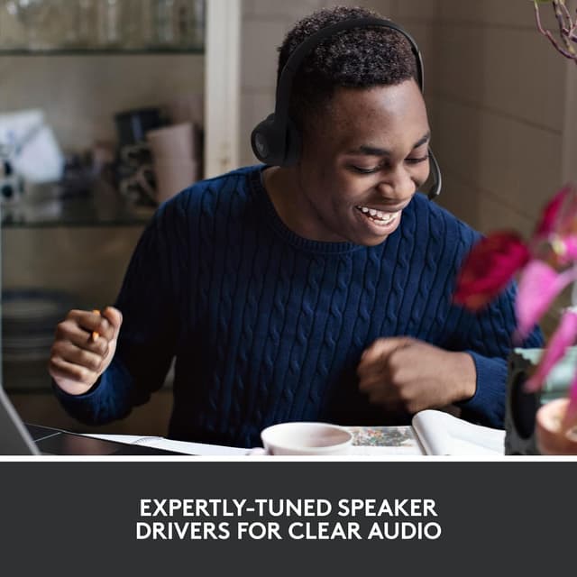 Detalle de Logitech C270 HD Webcam and Logitech H390 USB Headset bundle (Black)