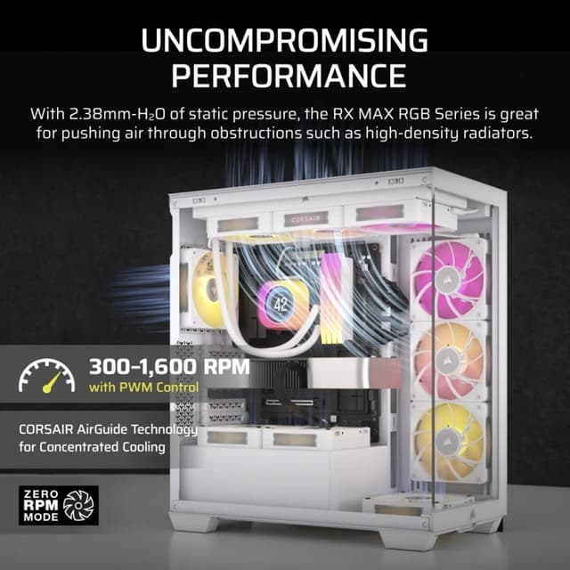 Thumbnail 2 de Corsair RX140 MAX RGB Ventilador 140mm ⚙