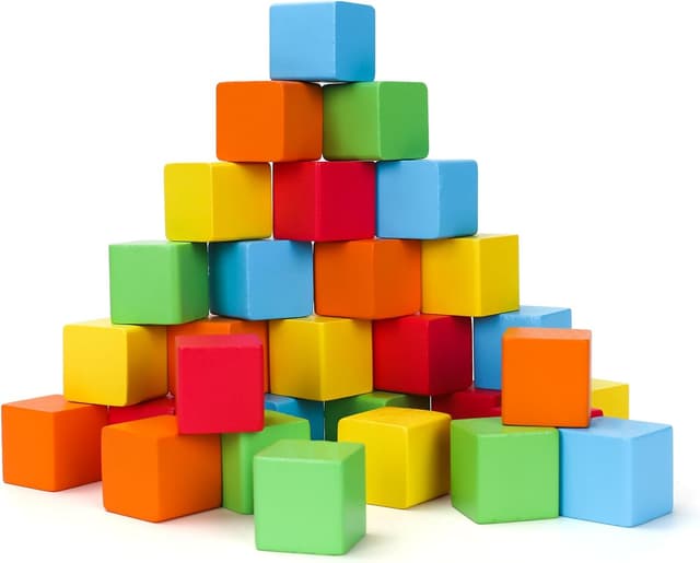 Detalle de Montessori Wooden Number Building Blocks 30PCS