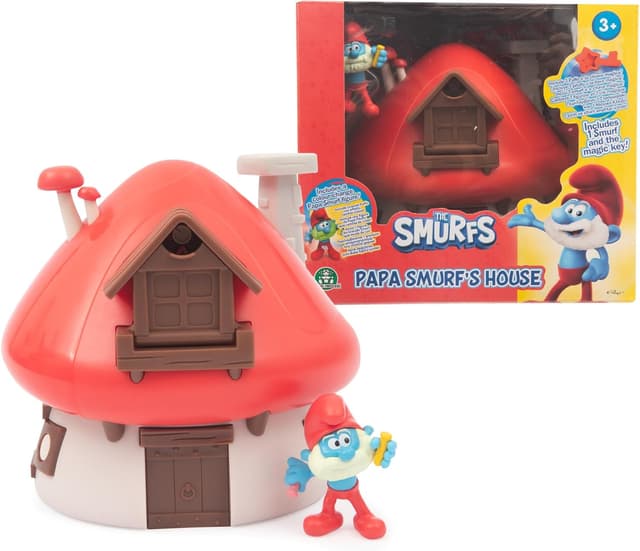 Detalle de Giochi Preziosi PITUFOS Casa de Papá Pitufo