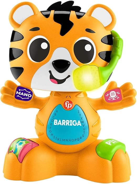 Detalle de Fisher-Price Tin el Tigre: Juguete Musical Educativo 🐯
