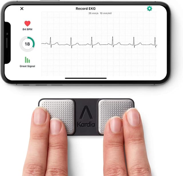 Detalle de AliveCor KardiaMobile Moniteur ECG 30 secondes