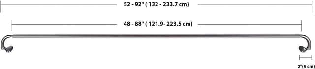 Thumbnail 6 de Amazon Basics – Barra de cortina oscurecedora, Bronce 🛋