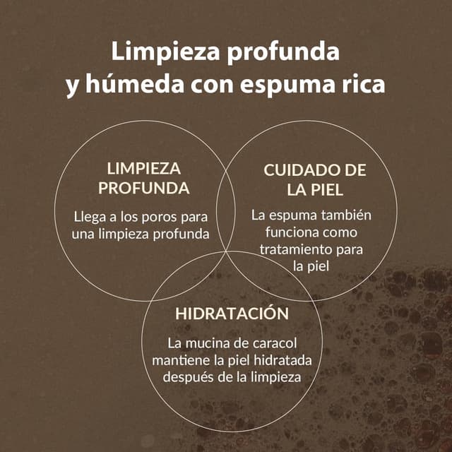 Detalle 2 de MIZON Limpiador Facial baba de caracol 60 ml