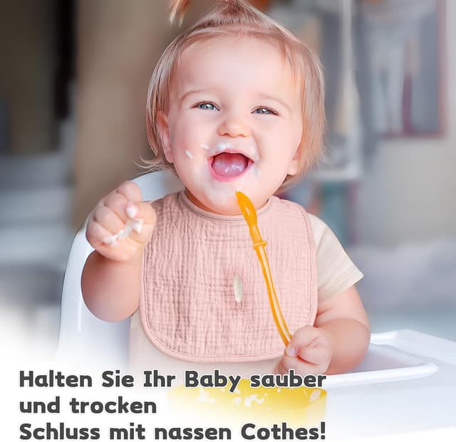 Thumbnail 3 de Susurration Musselin Lätzchen 6er Pack