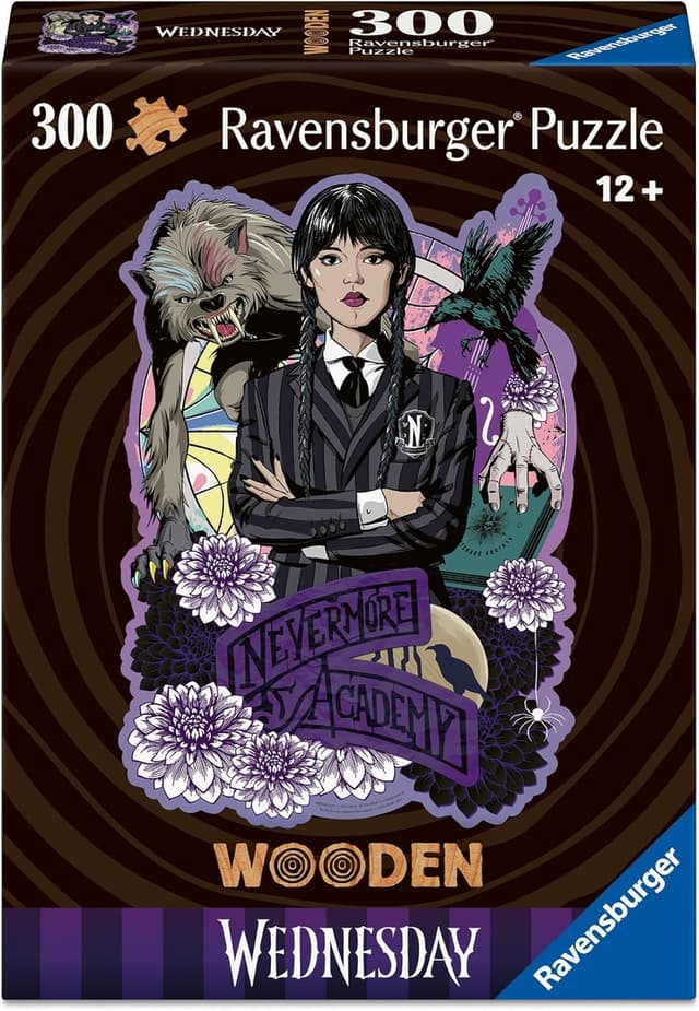 Imagen de Ravensburger Mercredi puzzle en bois 300 pièces 🧩 en OfertitasTOP