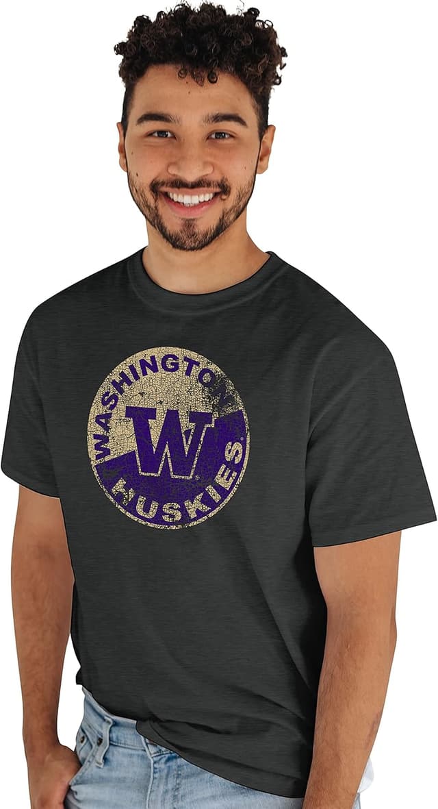 Detalle de Blue 84 NCAA Mens T-Shirt Vintage Cap for Washington Huskies Fans