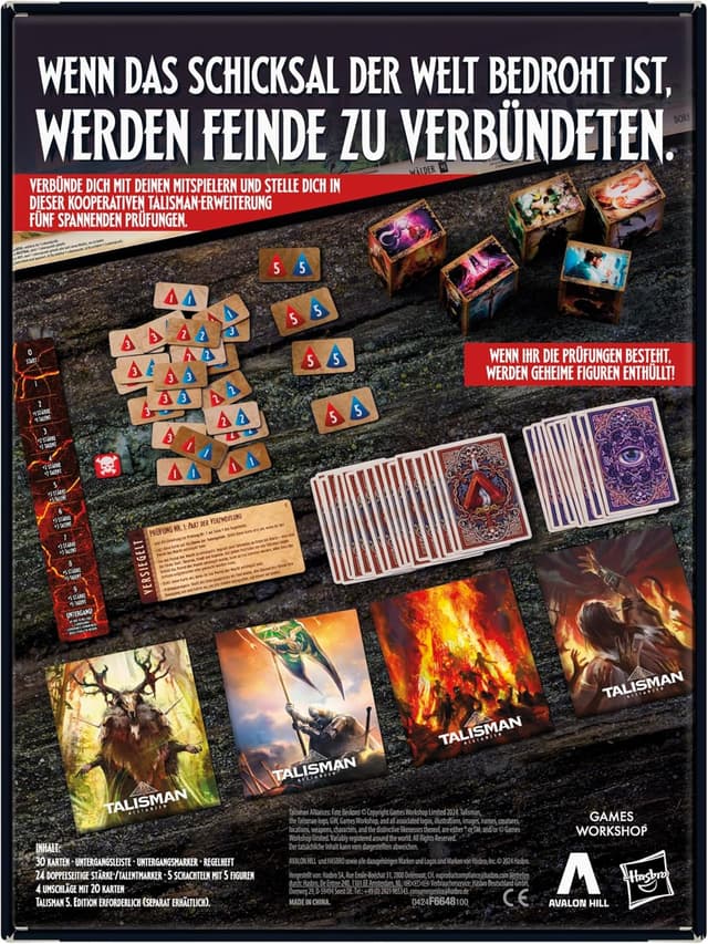 Detalle 2 de Talisman Allianzen – Die 1. Erweiterung zur 5. Edition mit kooperativem Spiel