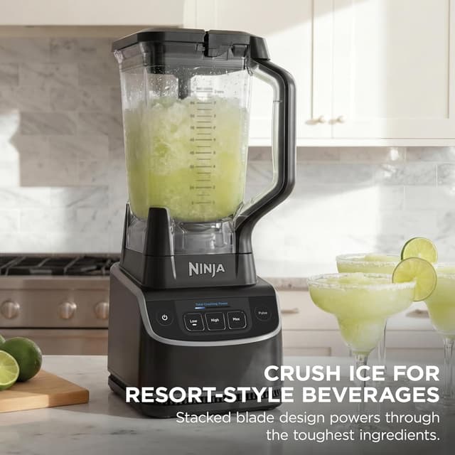 Detalle 2 de Ninja UltraCrush Professional Blender (BP201) | 1000W motor, XL 72-oz pitcher, Total Crushing Technology