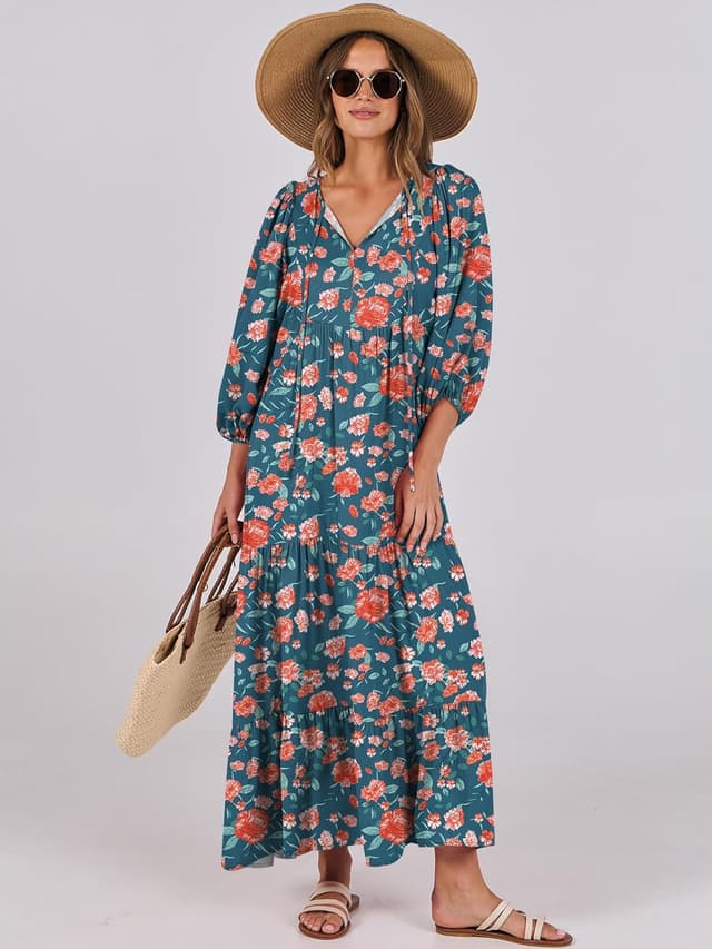 Thumbnail 6 de ANRABESS 2026 Boho Maxi Dress S‑XXL