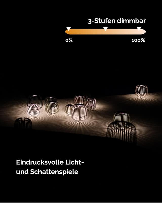 Detalle de LUUK Studio Minimalistische Solarlaterne IP65