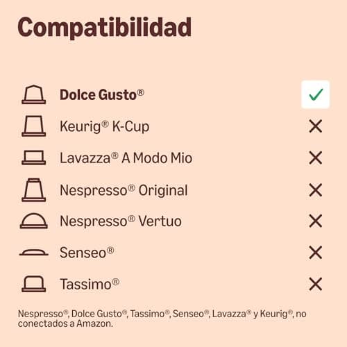 Thumbnail 4 de by Amazon Café au Lait DOLCE GUSTO 48 capsules ⚡