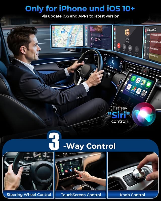 Detalle 1 de TKHIN Wireless CarPlay upgrade for iPhone