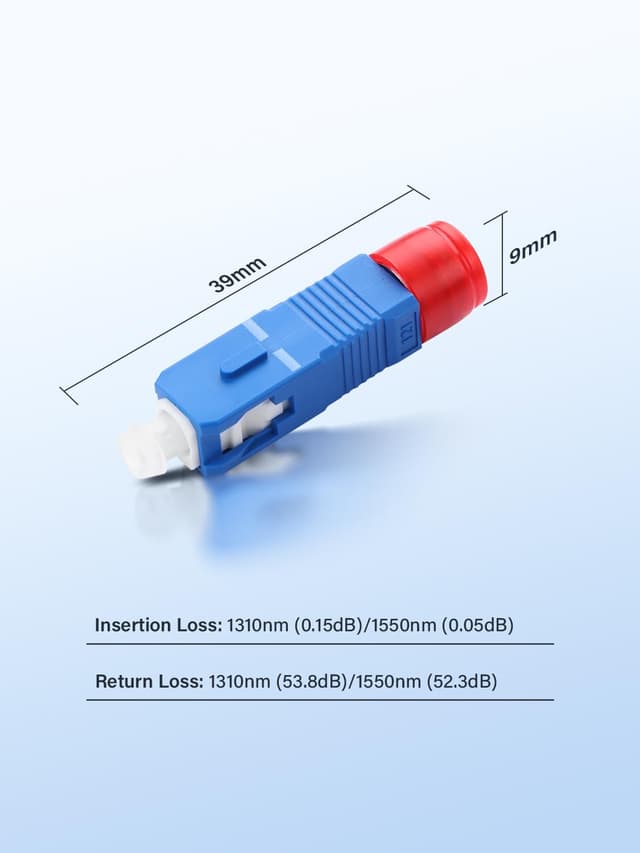 Thumbnail 6 de SC to FC fibre adapter 9/125um, 2 pack