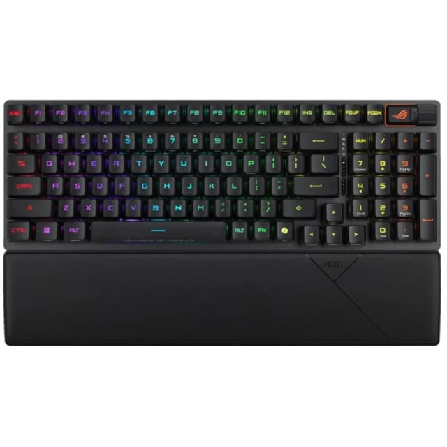 Detalle de ASUS ROG Strix Scope II 96 RX teclado mecánico inalámbrico