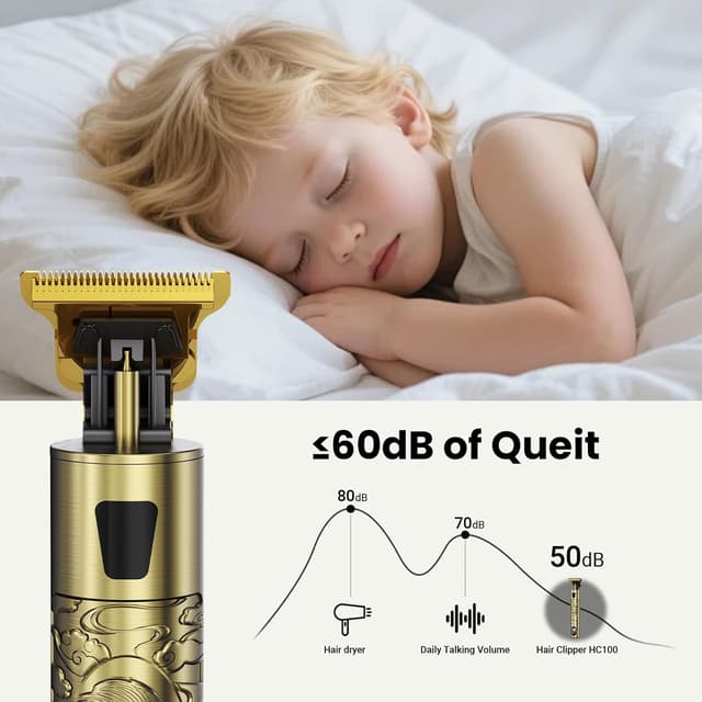 Thumbnail 5 de Yineel HC100 Beard Trimmer Gold