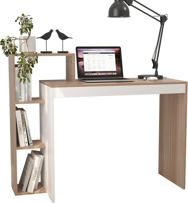Imagen de sogesfurniture Bureau d'ordinateur 110x40x91 cm en OfertitasTOP