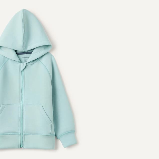 Detalle 2 de Amazon Essentials Jungen Relaxed-Fit Hoodie mit durchgehendem Reißverschluss – atmungsaktiv für Schule & Freizeit