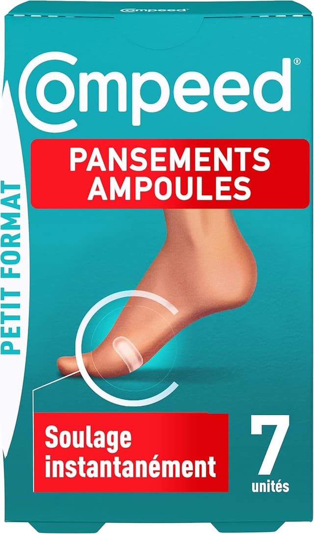 Detalle de Pansements ampoules hydrocolloïdes Compeed® (effet seconde peau) format petit