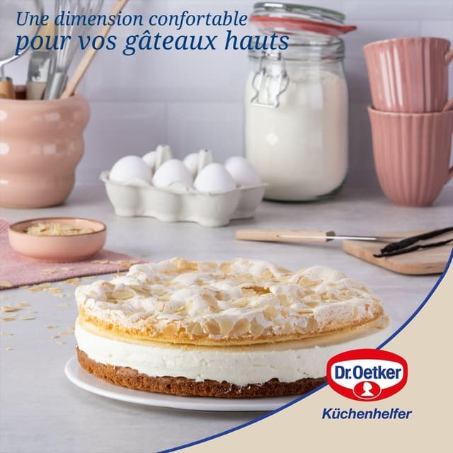 Thumbnail 4 de Dr. Oetker Molde desmontable 26 cm 🍰 Revestimiento cerámico