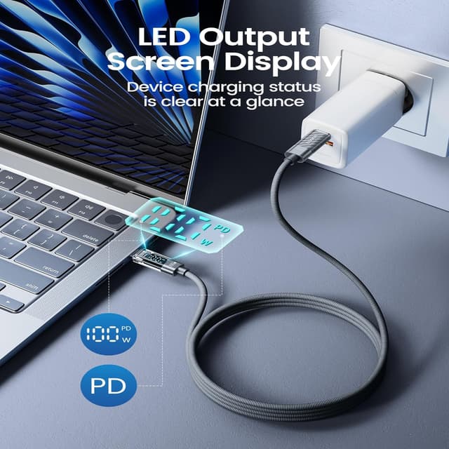 Thumbnail 3 de toocki 100W USB C Kabel đ