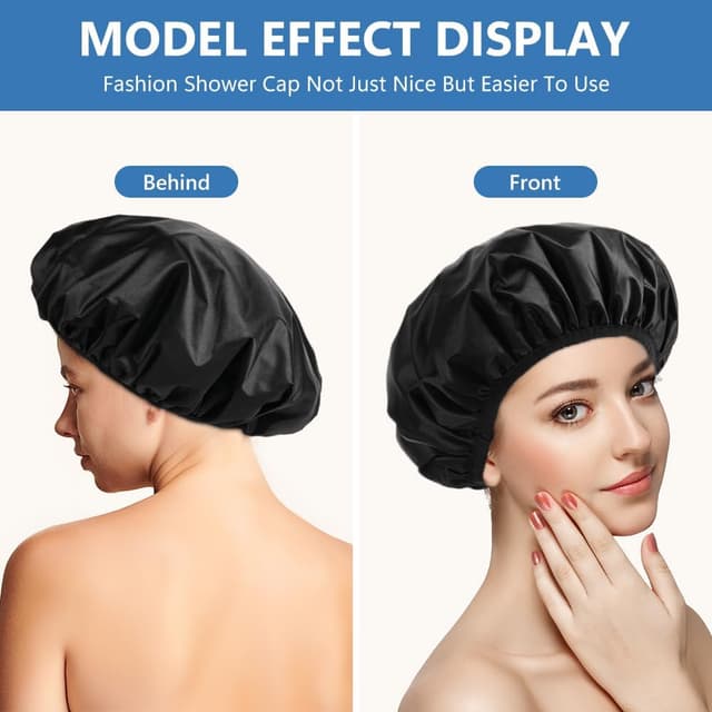 Thumbnail 5 de Bonnet de douche réutilisable triple couche