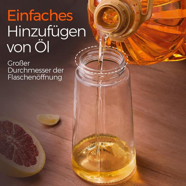 Detalle 2 de YARRAMATE 2-in-1 Ölsprüher für Speiseöl (470 ml), lebensmittelecht – zum Sprühen oder Ausgießen
