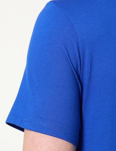 Detalle 2 de Calvin Klein Camiseta de manga corta para hombre Classic Monogram Tee con cuello redondo, azul Ocean Tides (M)