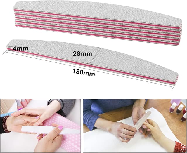 Thumbnail 6 de AYITOO Nagelfeilen 50 Stück 100/180 💅