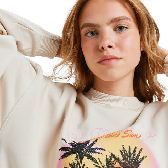 Thumbnail 3 de Roxy Lineup Oversized Sudadera mujer