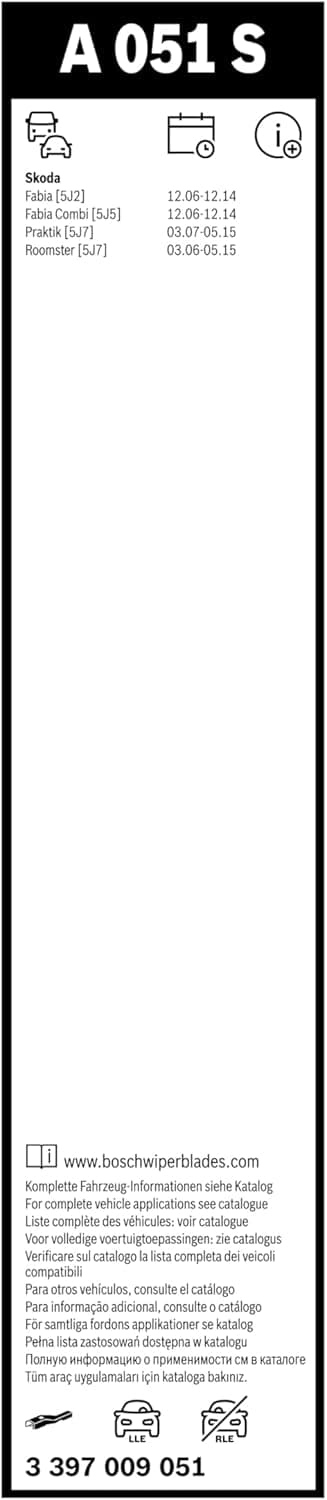 Thumbnail 2 de Bosch Aerotwin A051S 530 mm đ