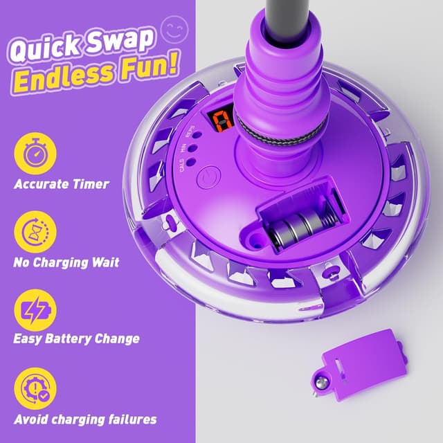 Thumbnail 5 de Jofuni Ankle Skip Ball with Counter for Age 6