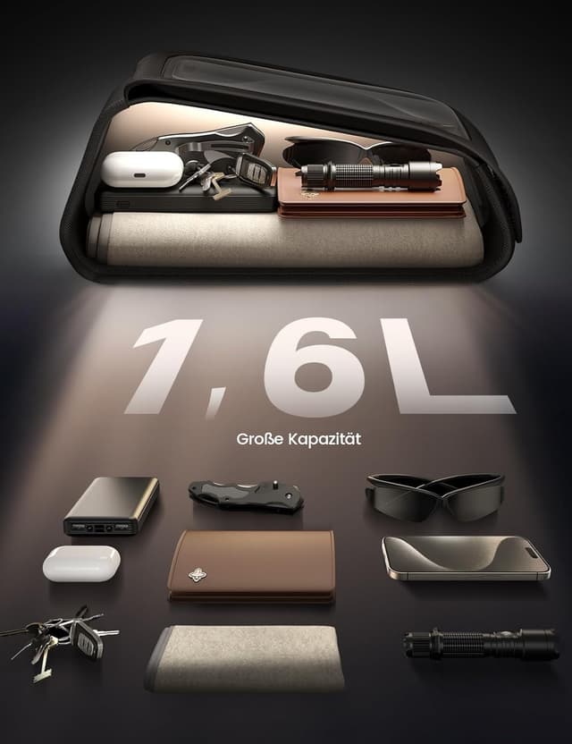 Thumbnail 4 de Lamicall Rahmenfahrradtasche 1,6L mit Touchscreen