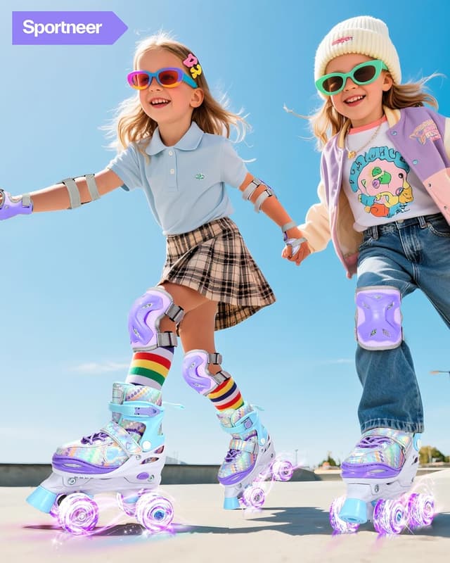 Thumbnail 1 de Sportneer Rollschuhe Kinder EU 23–36 Rainbow