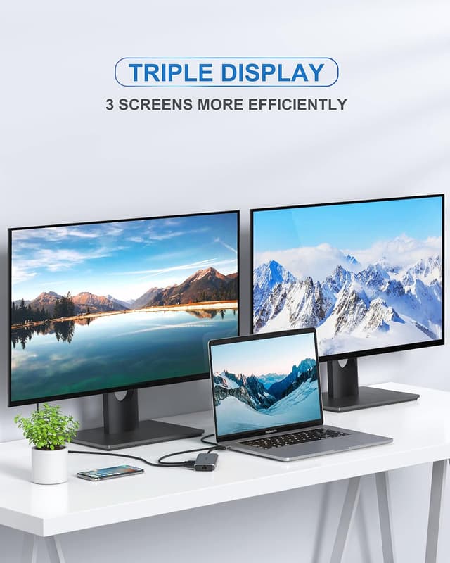 Thumbnail 2 de MOKiN MacBook Pro Dockingstation 9-in-2