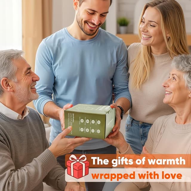 Thumbnail 5 de Weighted Heating Pad 9-Heat Options, Grey