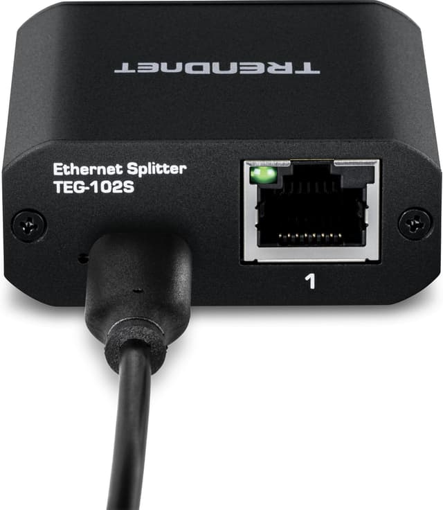 Thumbnail 5 de TRENDnet TEG-102S Gigabit Ethernet Splitter with USB‑C 2 📡