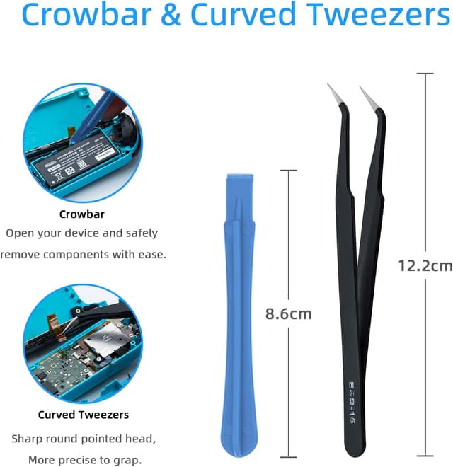 Detalle 2 de Mcbazel Switch Joycon Repuesto Joystick 3D con Herramientas 🛠