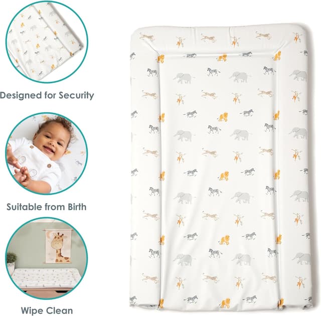 Detalle de Clair de Lune Jungle Dreams Essentials Changing Mat (80 x 50 x 3cm)