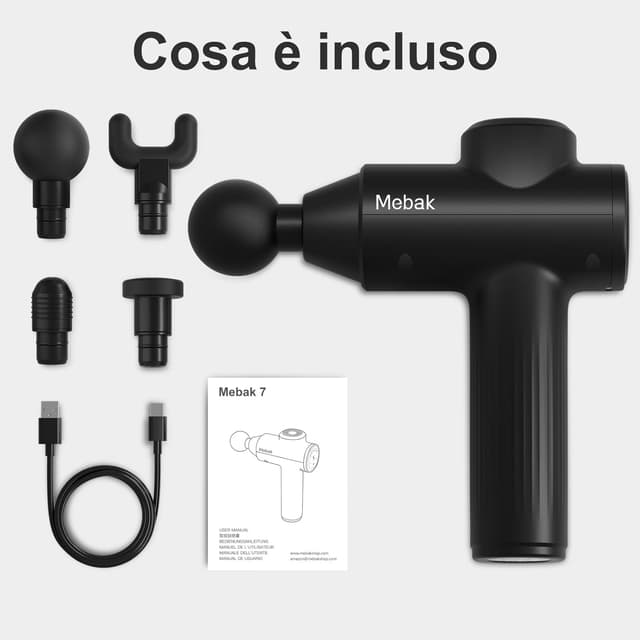 Thumbnail 6 de Mebak 7 massaggiatore per tessuti profondi