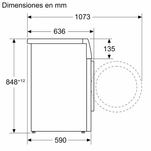 Thumbnail 2 de Balay 3TS495X lavadora 9 kg acero antihuellas