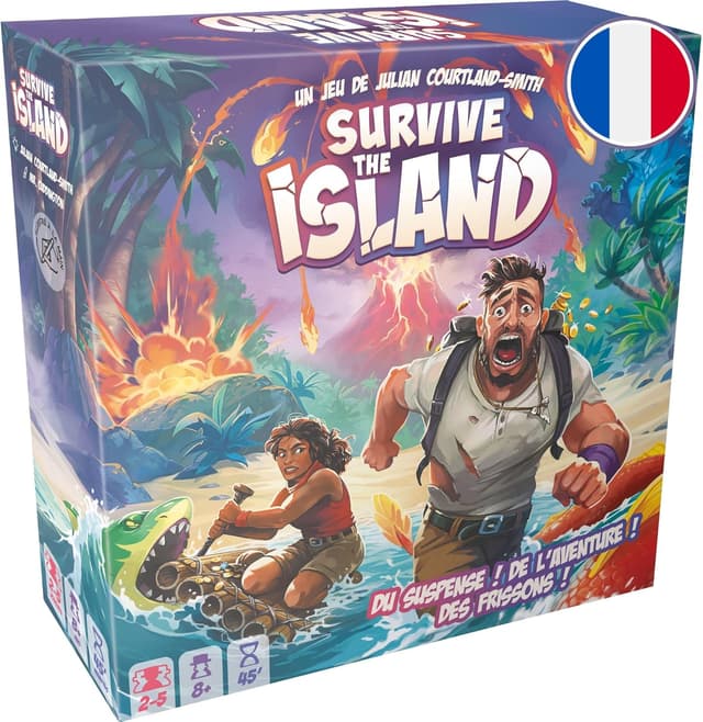 Imagen de Asmodee Survive The Island 45 min en OfertitasTOP