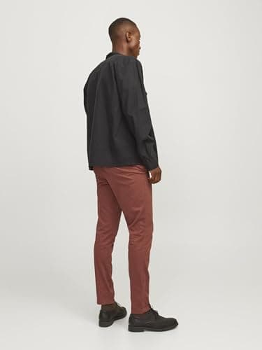 Detalle 2 de JACK & JONES Jpstmarco Jjbowie chinos marrón 27W