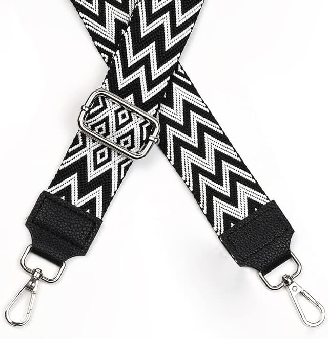 Detalle de AiQInu Taschengurt zum Wechseln: verstellbarer Schulterriemen mit 5 cm Breite (80–140 cm)