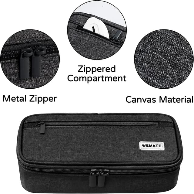 Detalle de WEMATE Federmäppchen 9×4,3×2,4 in ✏