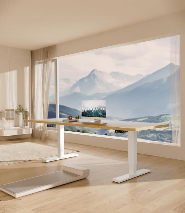 Detalle de MAIDeSITe electric standing desk frame 72–120 cm