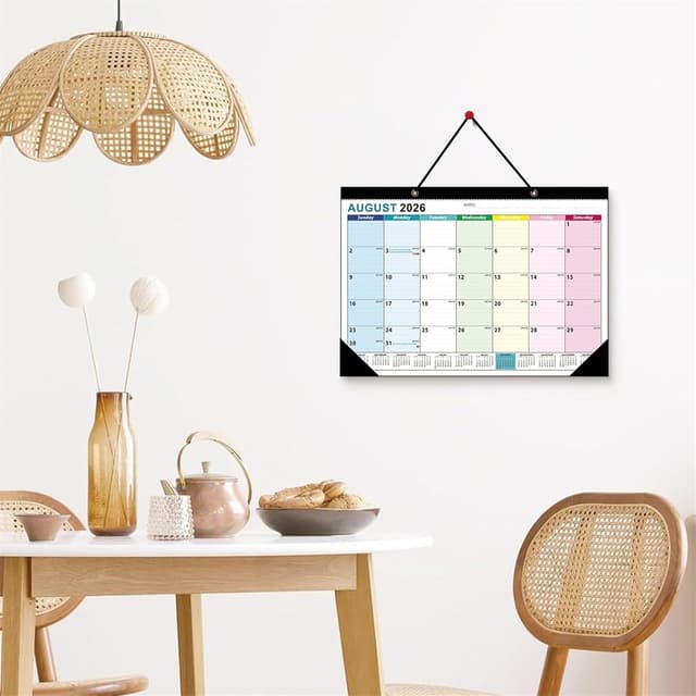 Thumbnail 5 de Calendario da parete 18 mesi gennaio 2026 - giugno 2027